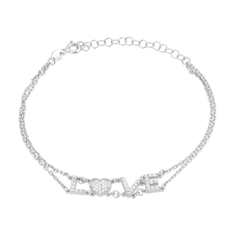 LOVE BRACELET FOR WOMEN IN STERLING SILVER